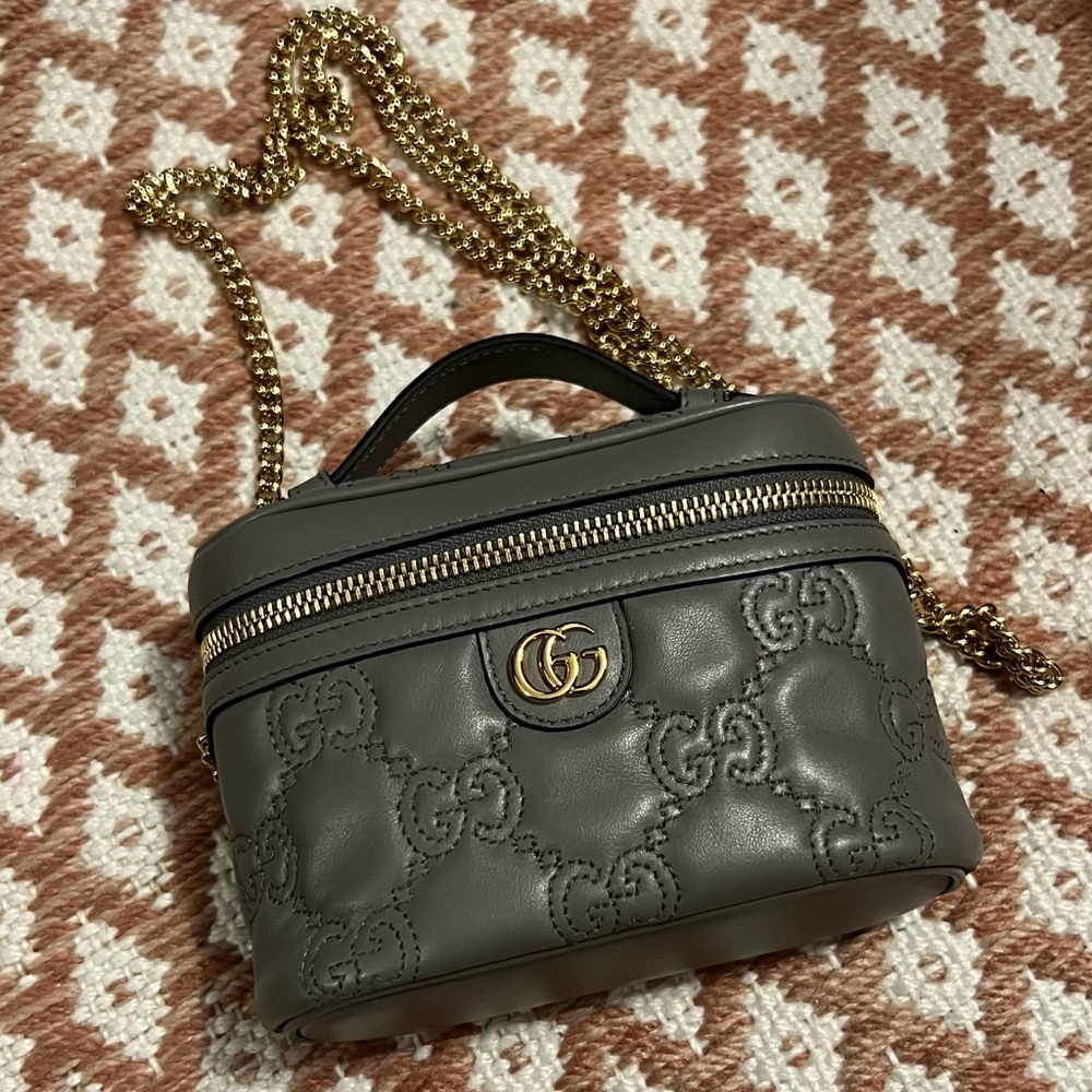 Gucci GG Matelasse Top Handle mini bag